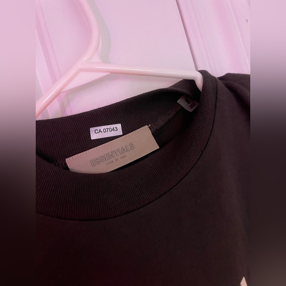 ESSENTIALS: KIDS FLEECE CREWNECK DRESS - Picture 4 of 8